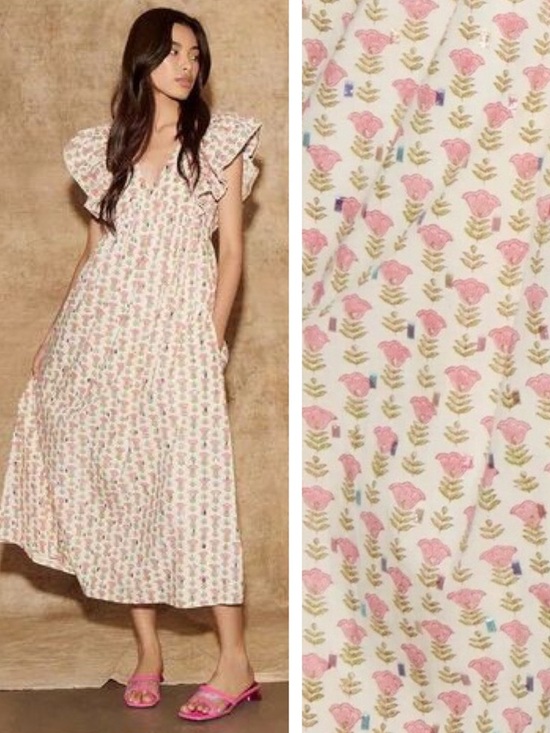 SAYLOR Dresses & Skirts - SAYLOR Multi Darya Cherry Blossom Maxi Dress Size Small 38500